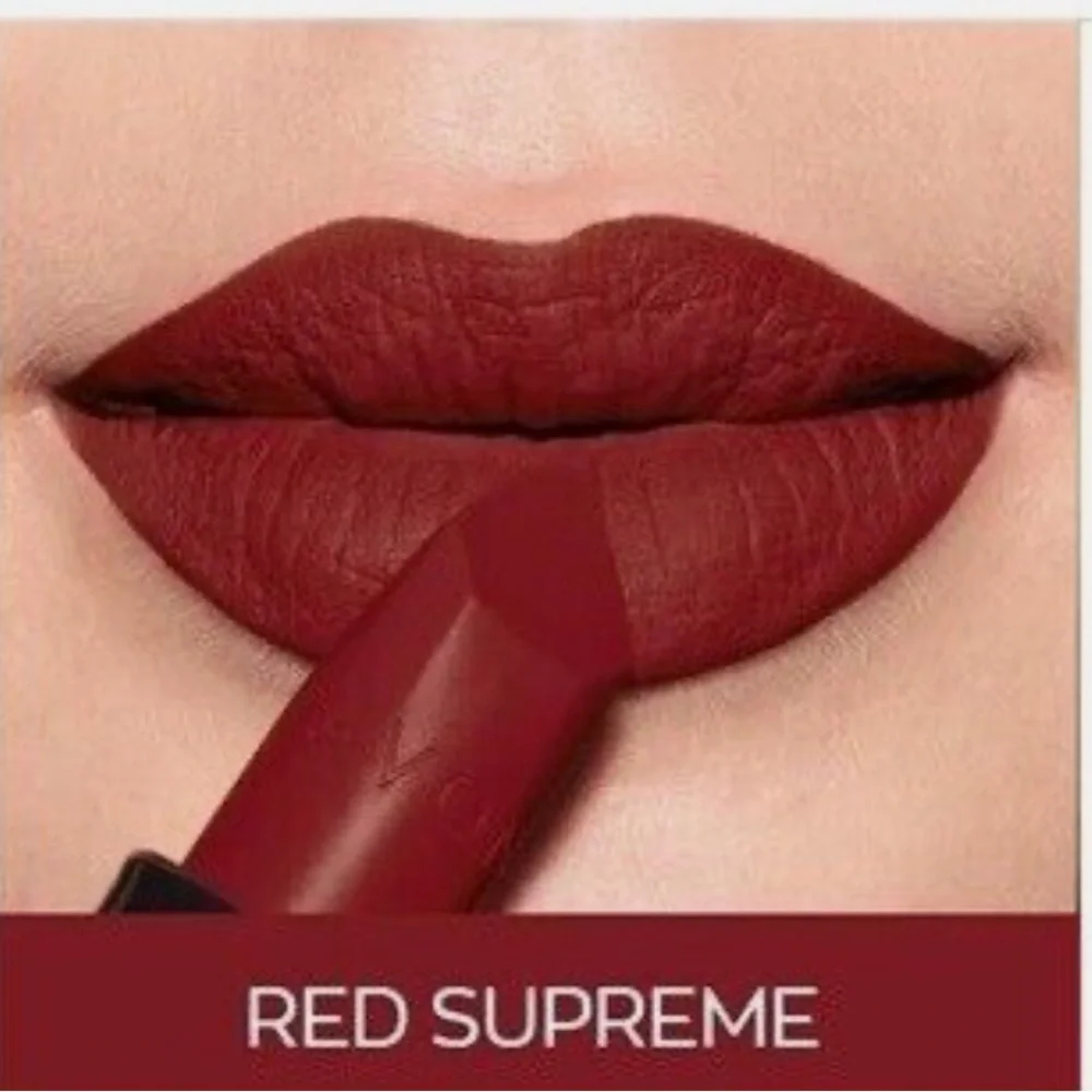 Avon True Color lipstick Perfectly Matte Rouge A Levres Red Supreme New sealed